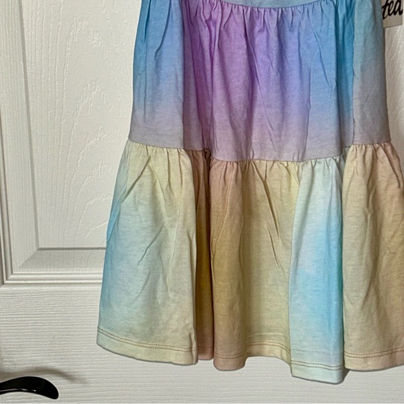 Tea Collection Pastel Rainbow Gradient Dress - Picture 8 of 11